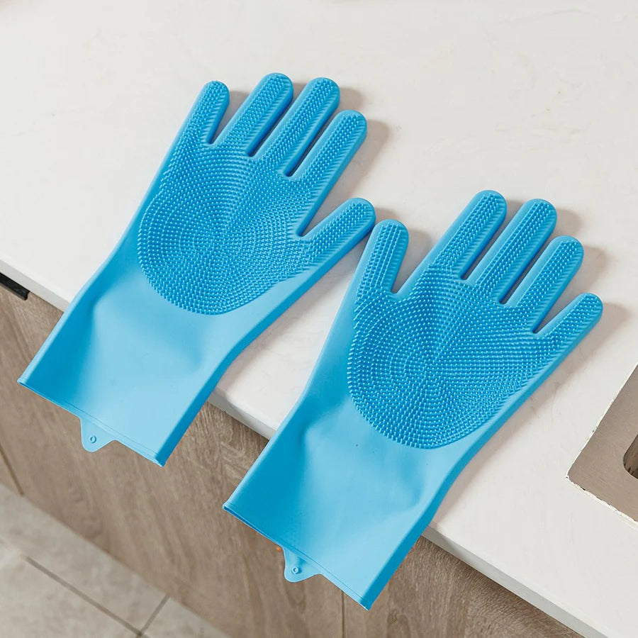 Pet Grooming Cleaning Gloves